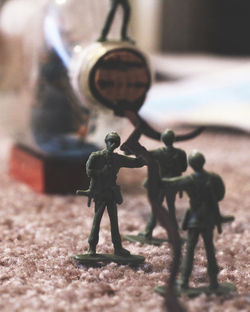 Soldier - Pulling Ship in Bottle