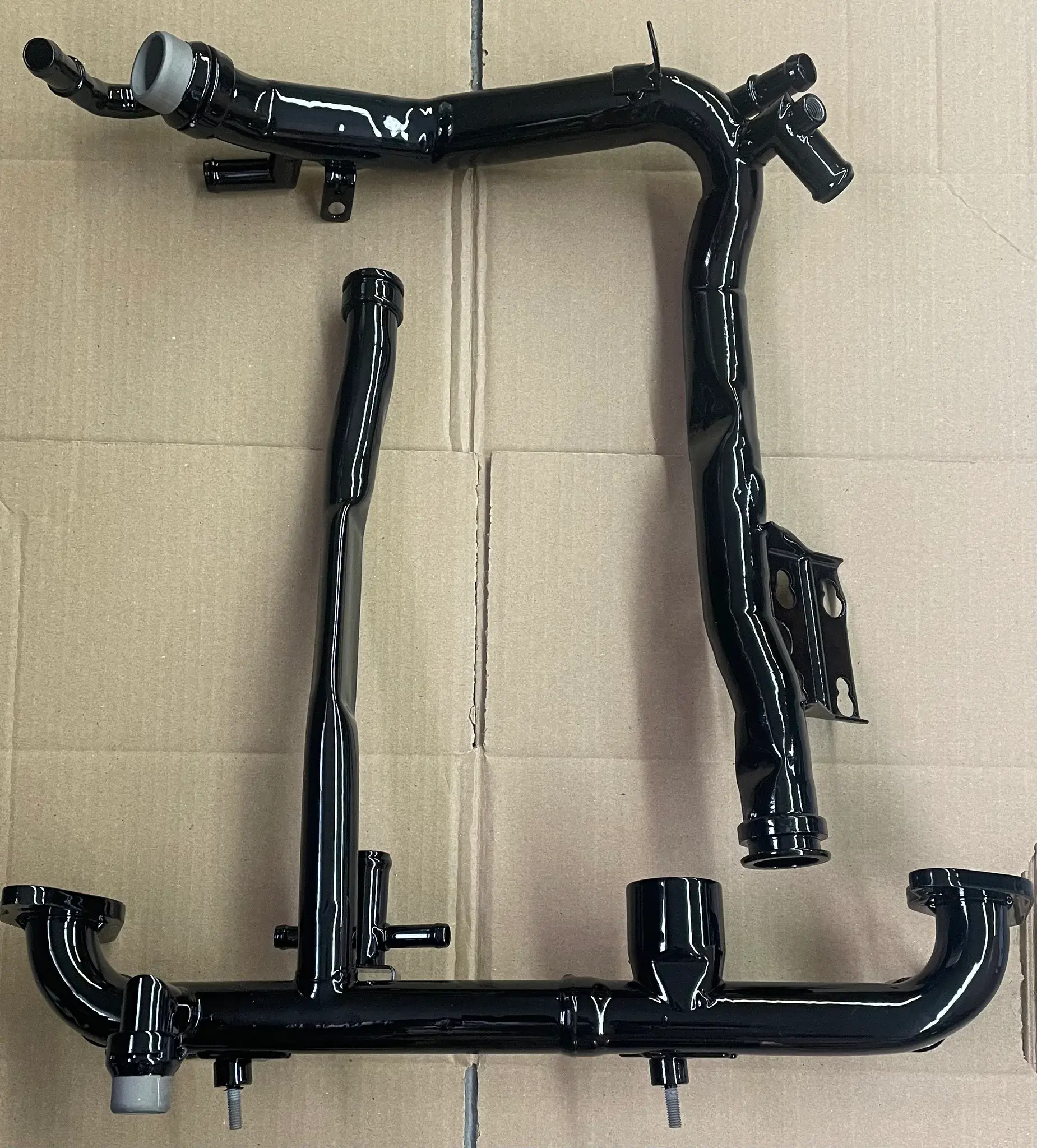 coolant pipes 2.7t restored / powder coated kit