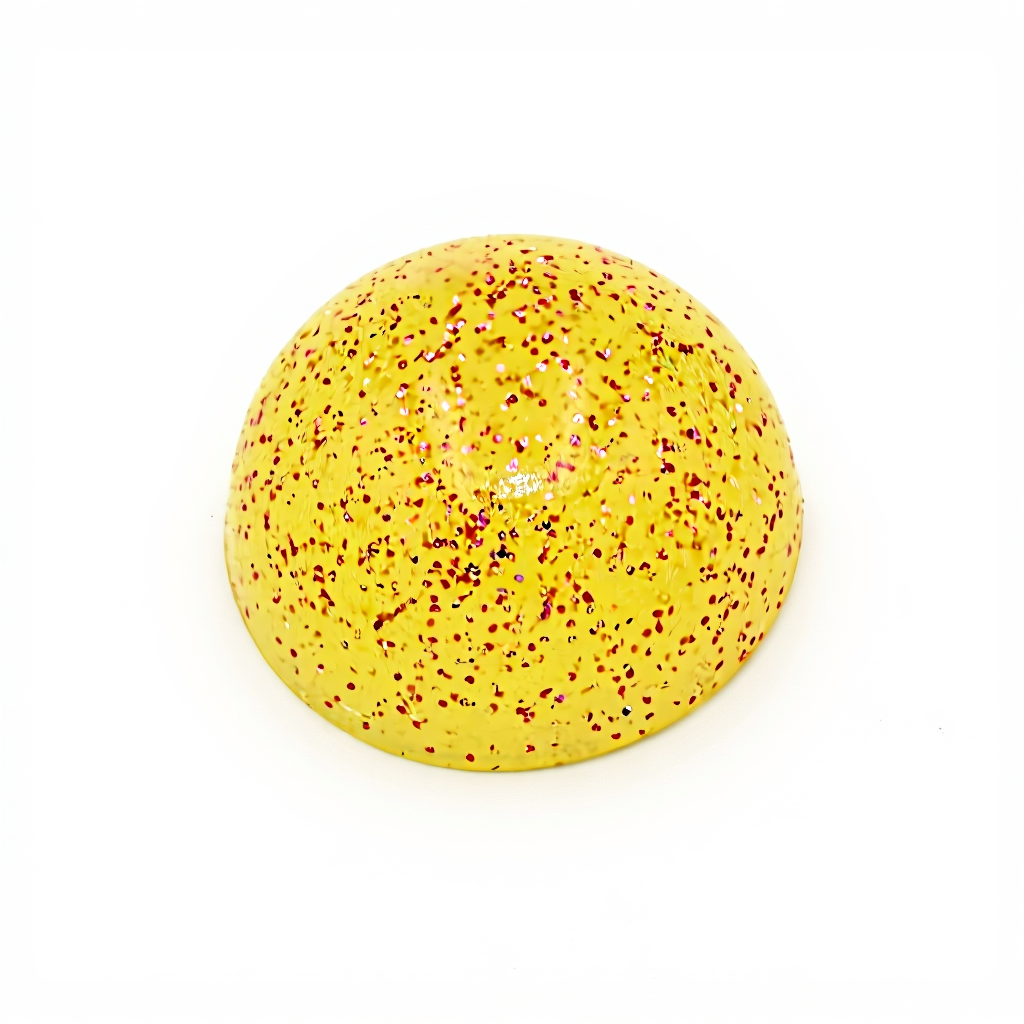 Chartreuse Copper 2 1/2" Crappie Fluke