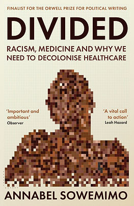 Front cover of Divided: Racism, Medicine and Why we need to decolonise healthcare
