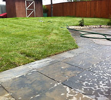 Back Yard after
