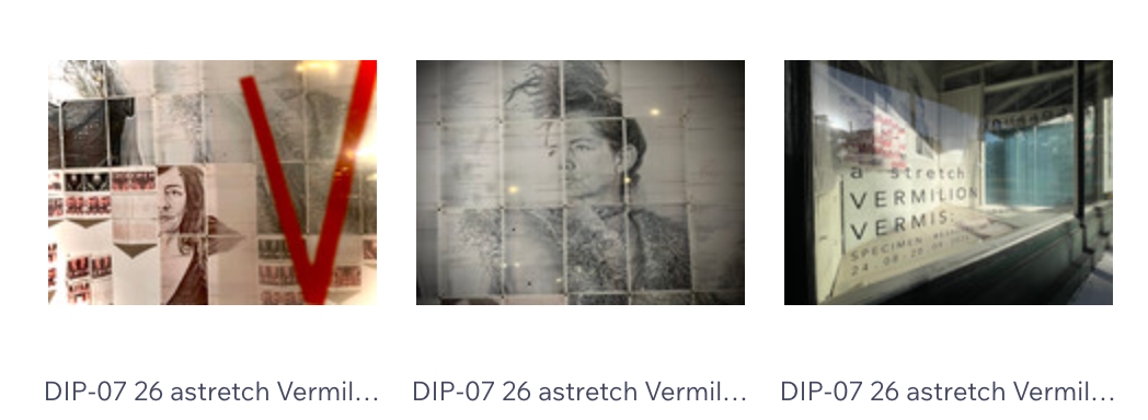 Vermilion Vermis: media poem