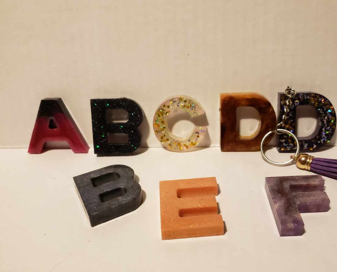 Key chain initials