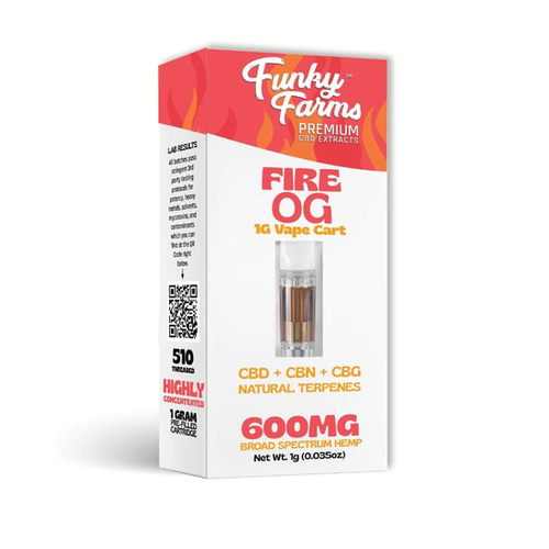 Funky Farms CBD Cartridge (600mg) Everlast Wellness
