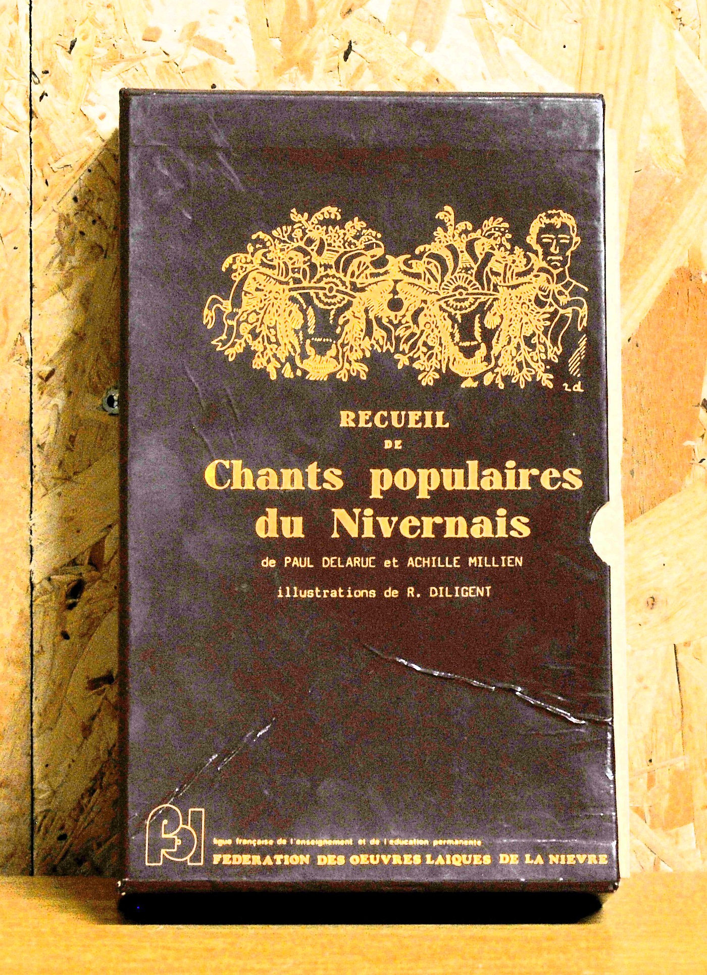 RECUEIL DE CHANTS POPULAIRES DU NIVERNAIS 8 FACICULES