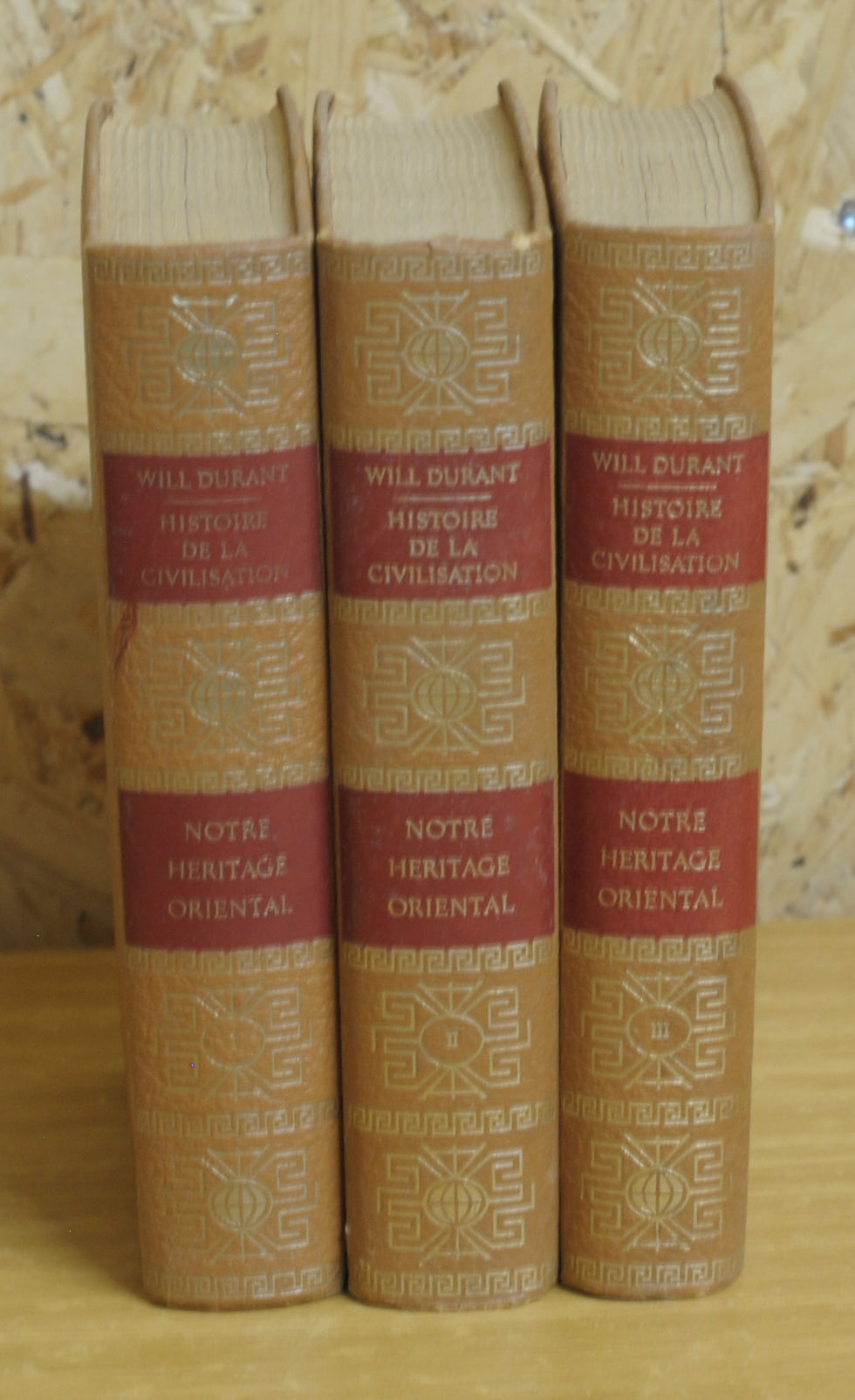 Miniature : HISTOITRES DE LA CIVILISATION NOTRE HERITAGE ORIENTALE 3 TOMES