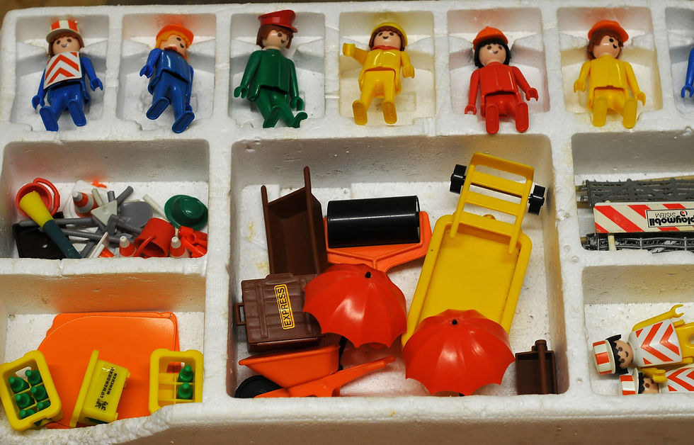 Miniature : COFFRET PLAYMOBIL TRAVAUX PUBLIC