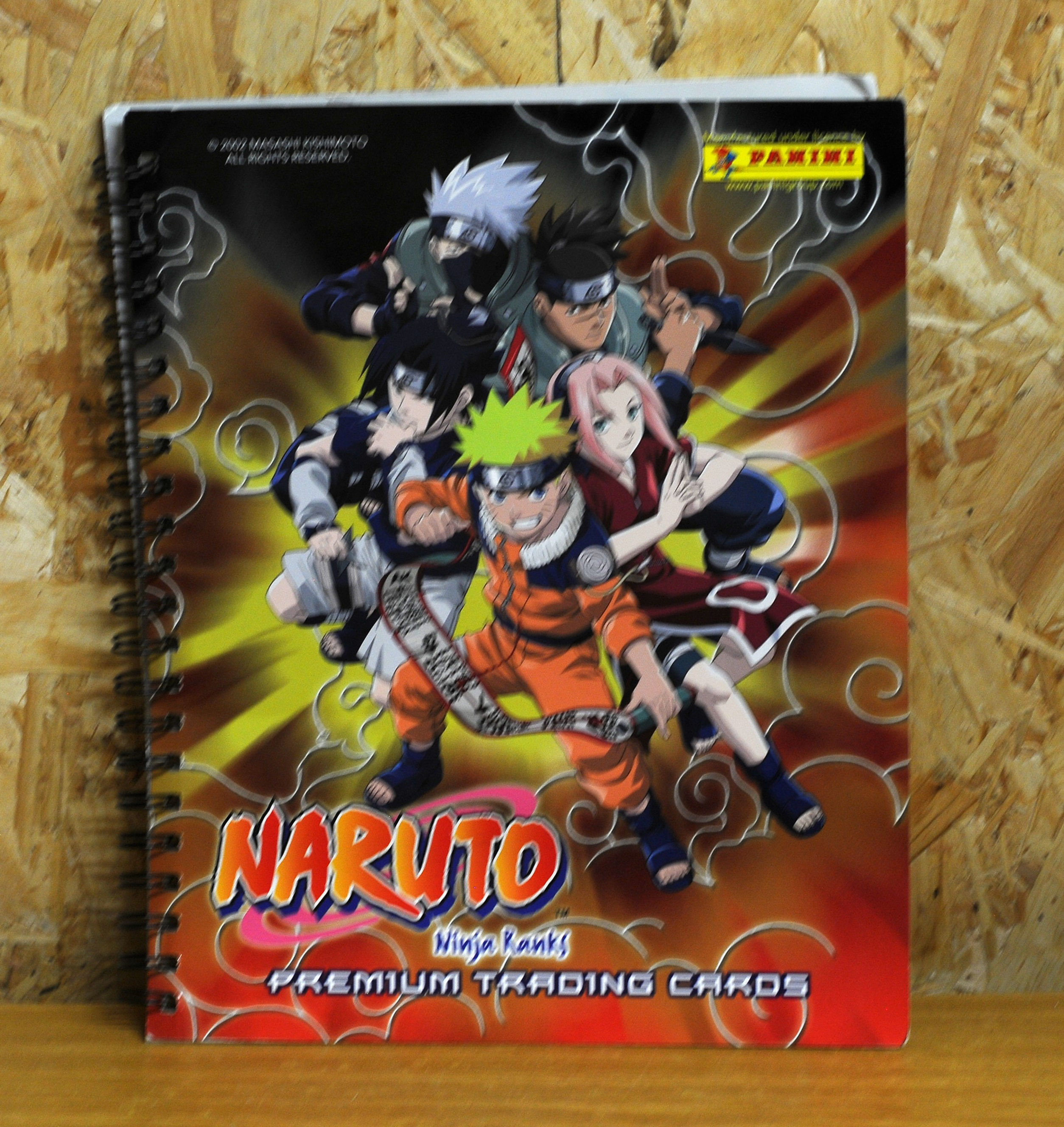 NARUTO NINJA RANKS PRENIUM TRADING CARDS