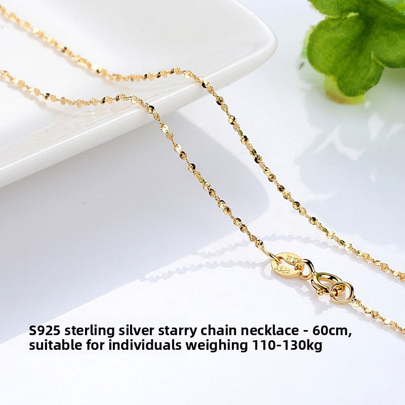 Thumbnail: Gold Plated Copper Necklace for Women