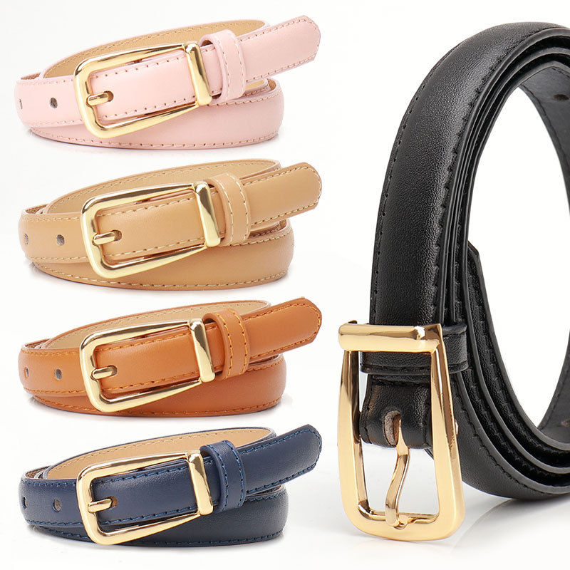 Women's Leopard Print Pin Buckle Belt