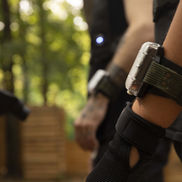 Lasertag-Technik am Handgelenk