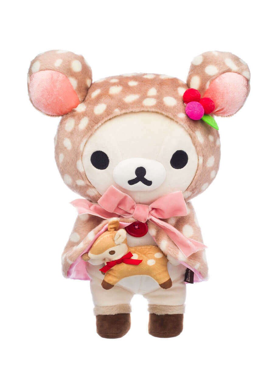 Korilakkuma San-X Original Holding A Fawn Plush