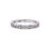 Thumbnail: 14kt White Gold 0.19ctw Round Diamond Band