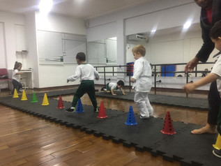 Aula de Jiu-Jitsu - Maternal
