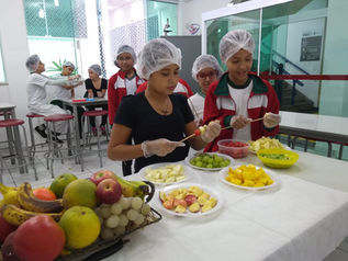 Aula de Culinária - Frutas