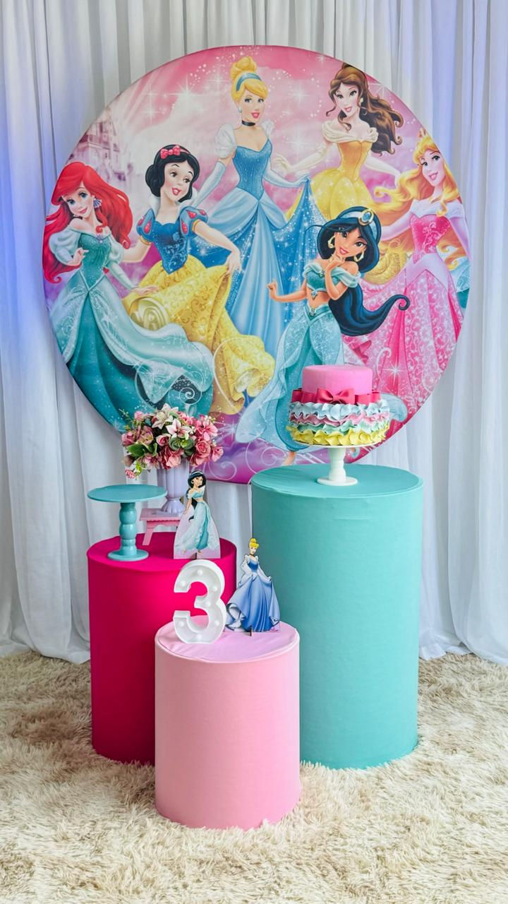 KIT PRATA - PRINCESAS DISNEY