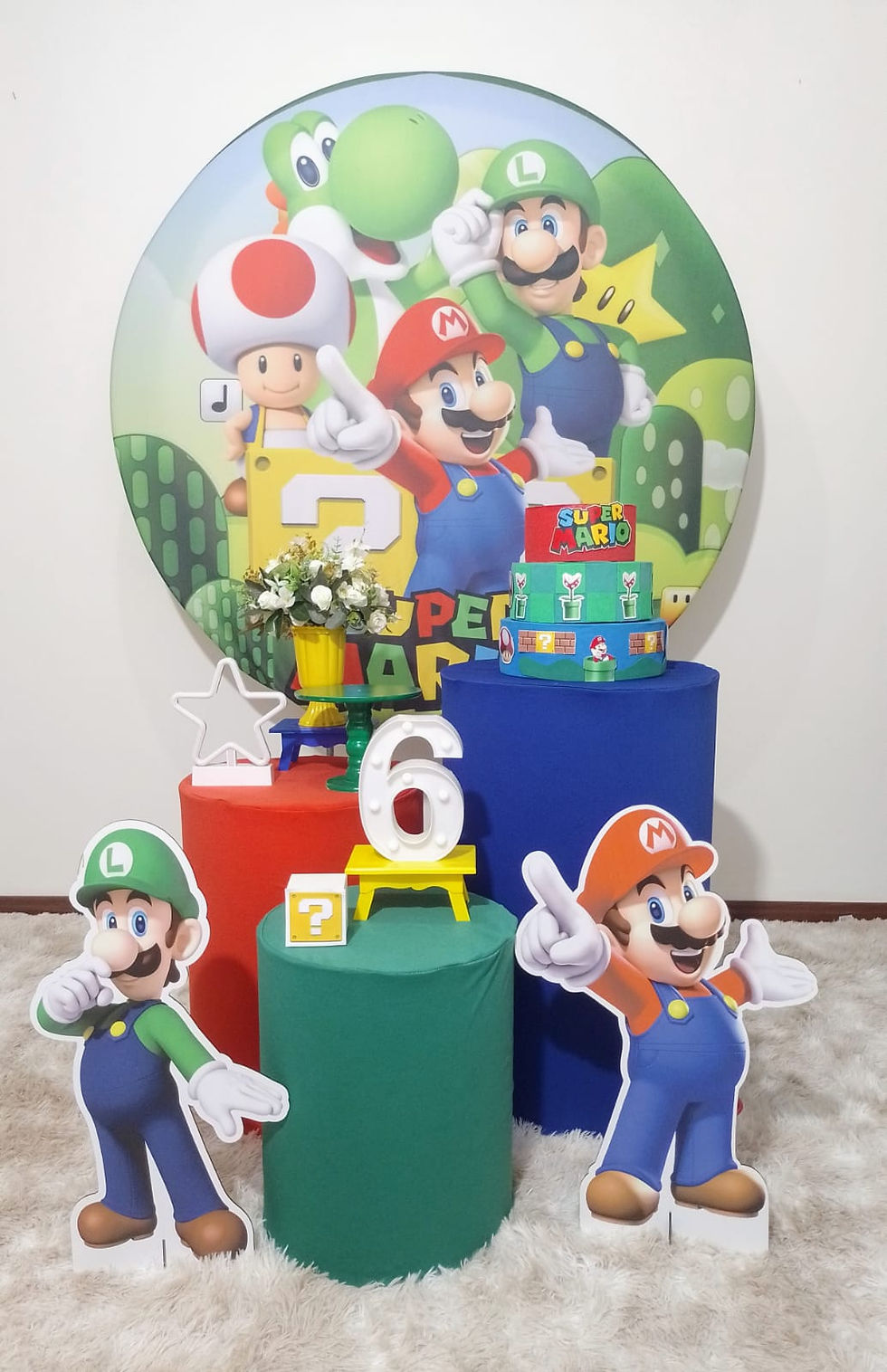 KIT PRATA - SUPER MÁRIO