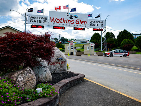 Entrance to Watkins Glen International during race weekend, site of Team TGM’s Watkins Glen race recap.