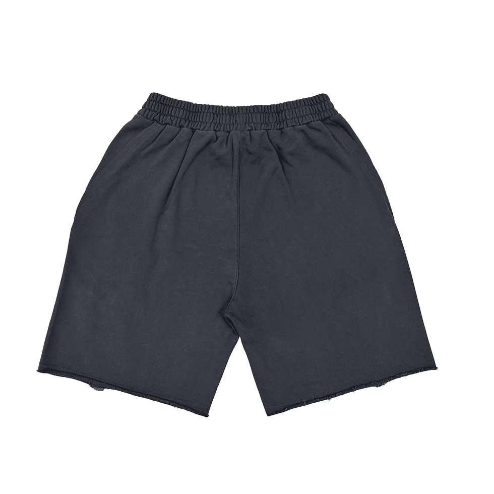Thumbnail: Vintage Washed Tiger Stripes Short Pants