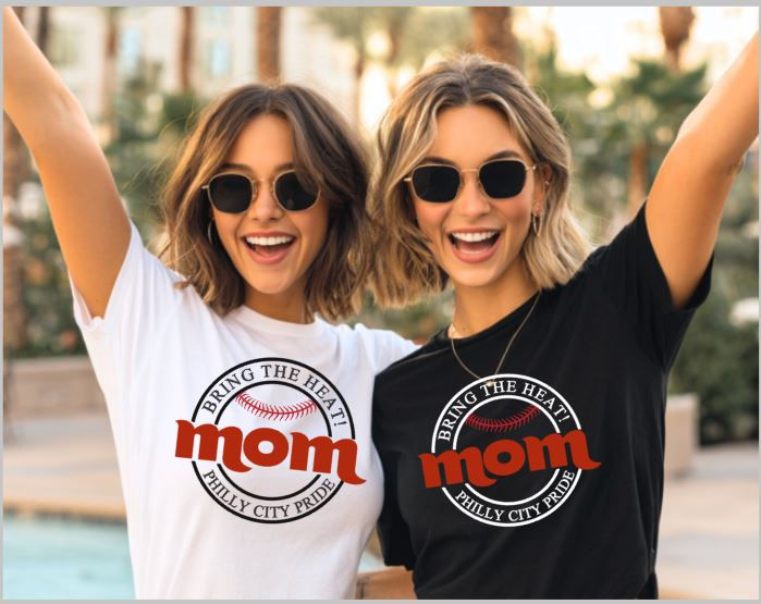 Thumbnail: Phillies Mom Shirt – Personalized Game Day Tee