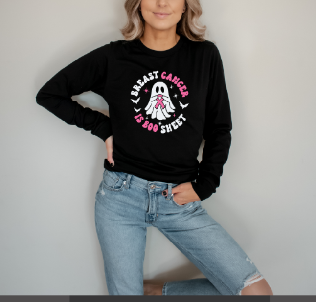 Thumbnail: Breast Cancer is Boo Sheet Tee