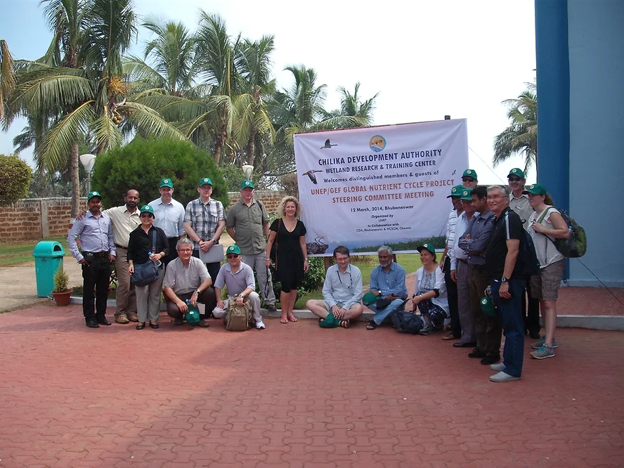 GEF Global Nutrient Cycling GNC project at Chilika lagoon, Odisha, India