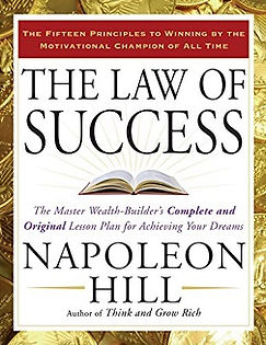 cover of the book " The Law of Success" by Napoleon Hill