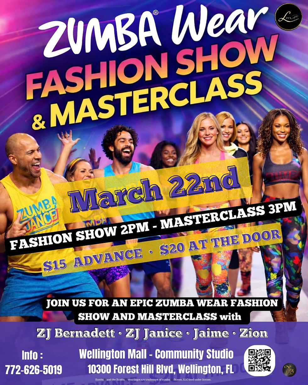 Zumba Wear Fashion Show & Masterclass
