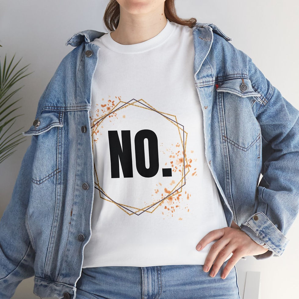 Thumbnail: NO Unisex Heavy Cotton Tee