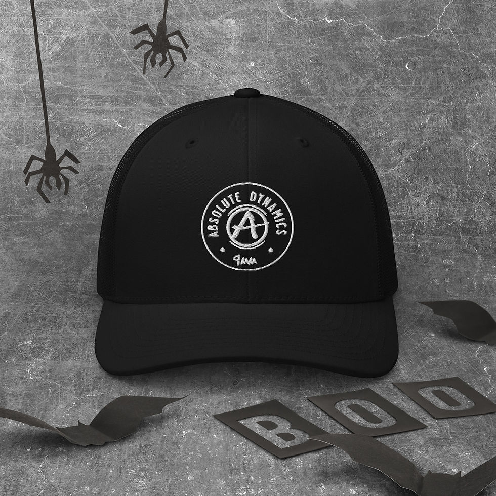 Thumbnail: 9mm Logo Ebroidered Trucker Cap