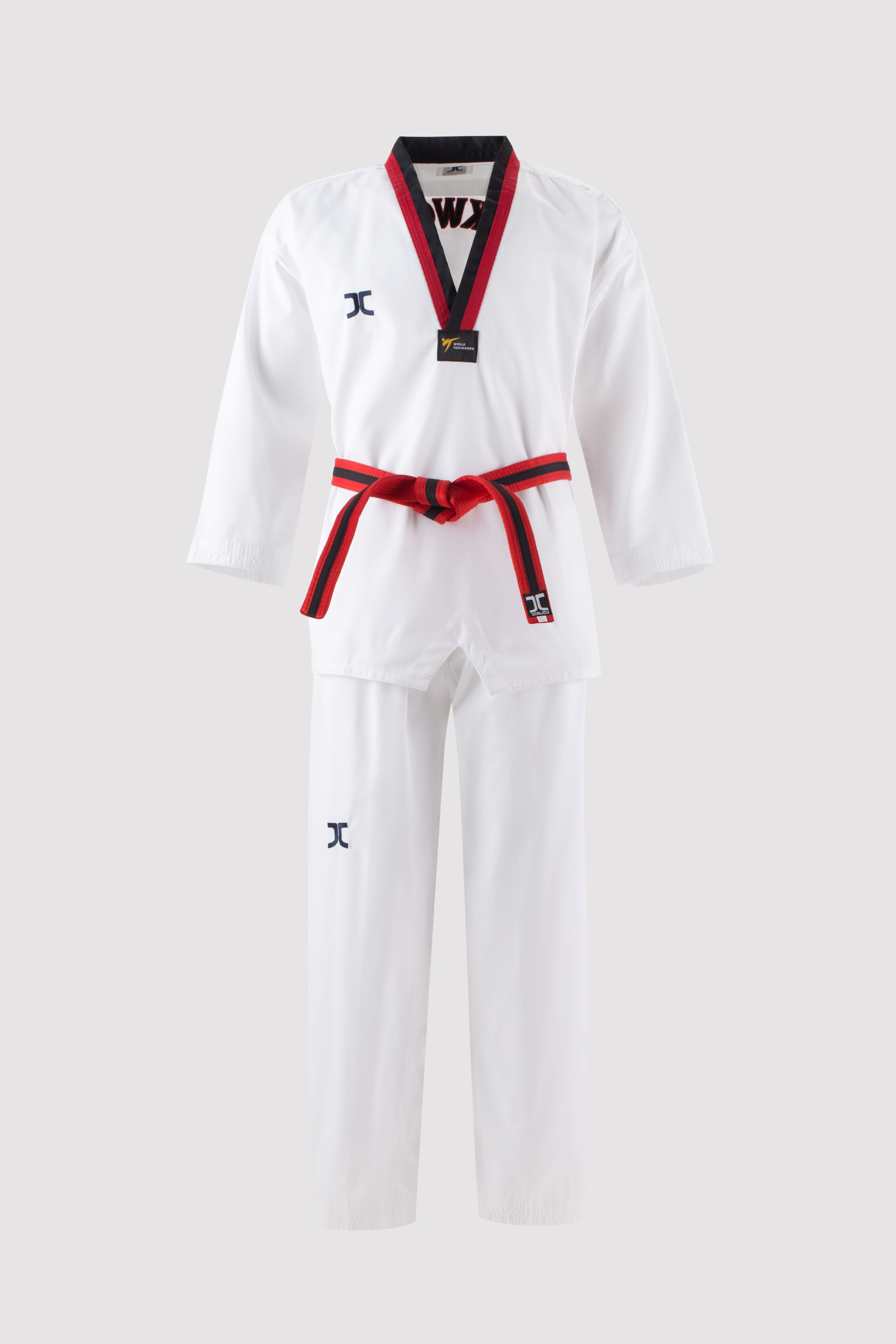 Dobok Col Rouge et Noir