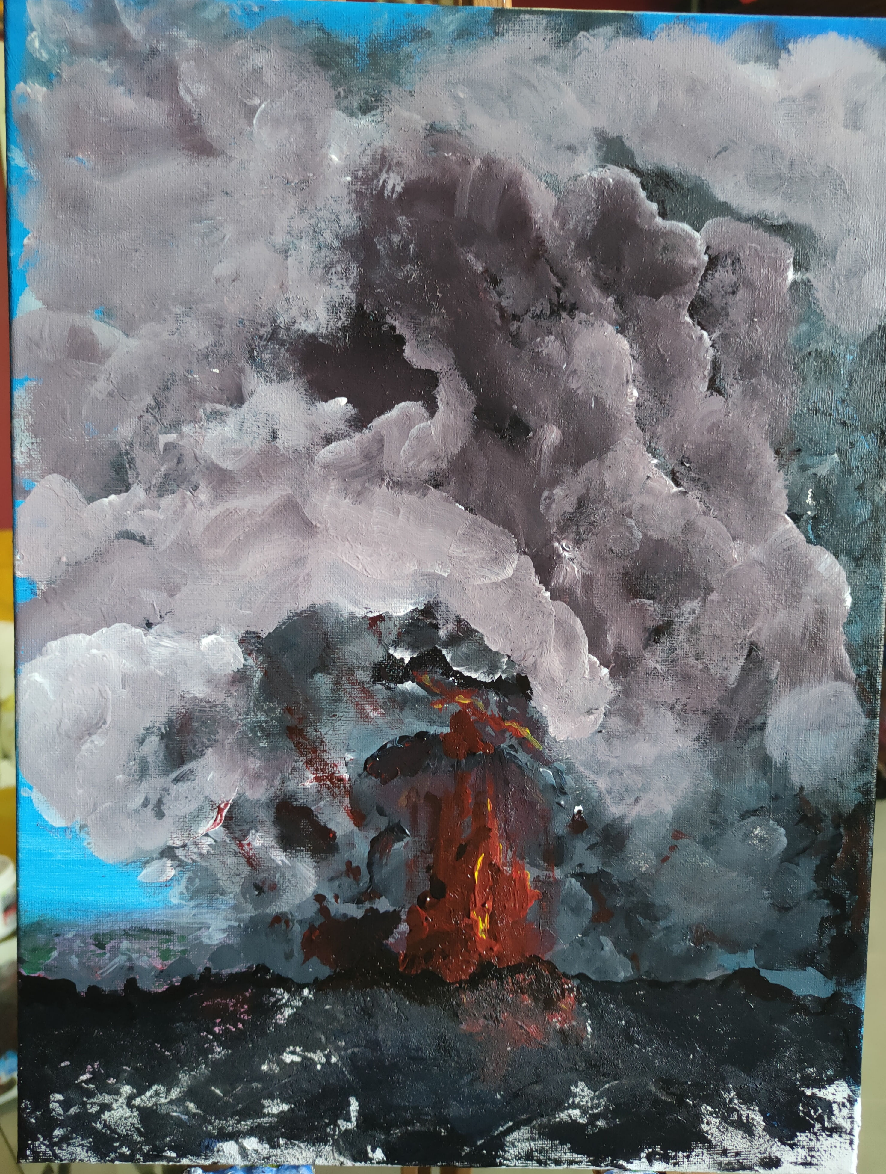 Abstract Etna eruption 2025