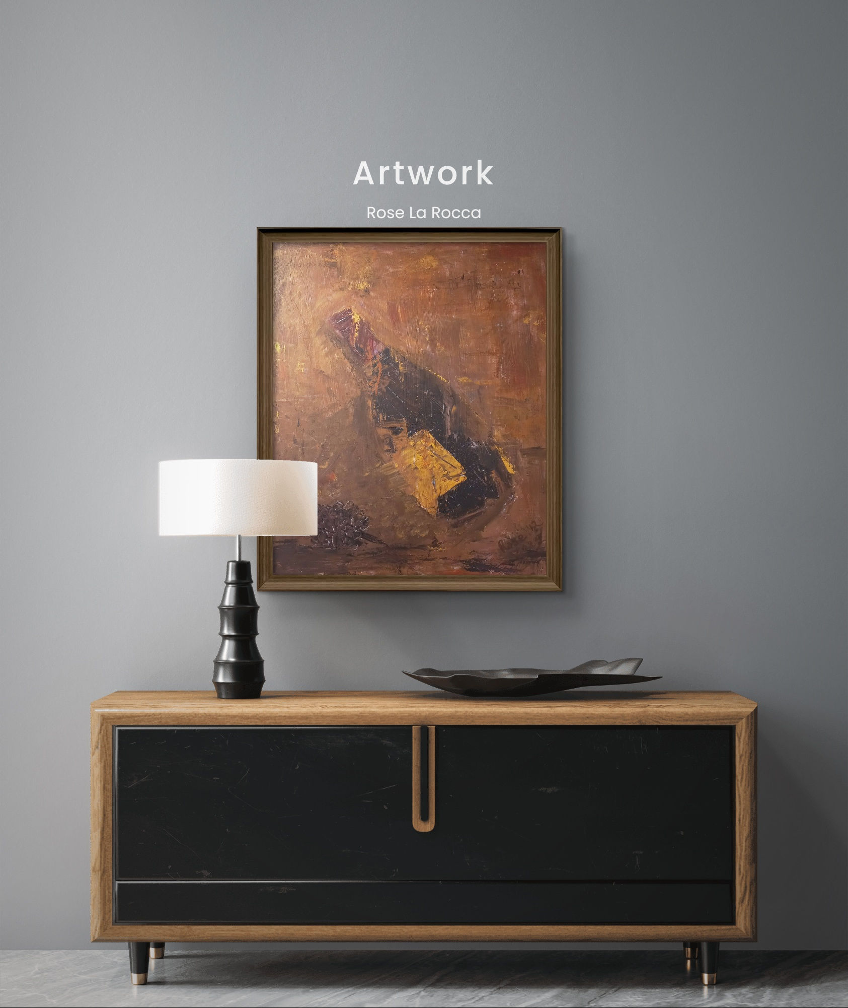 Wine and grapes abstract