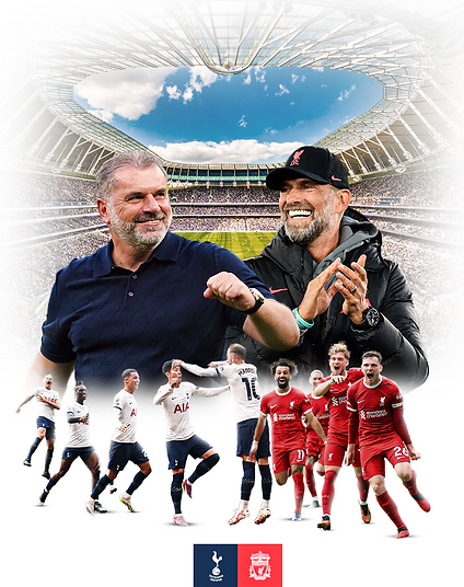 Tottenham Hotspur v Liverpool Match Day Graphic