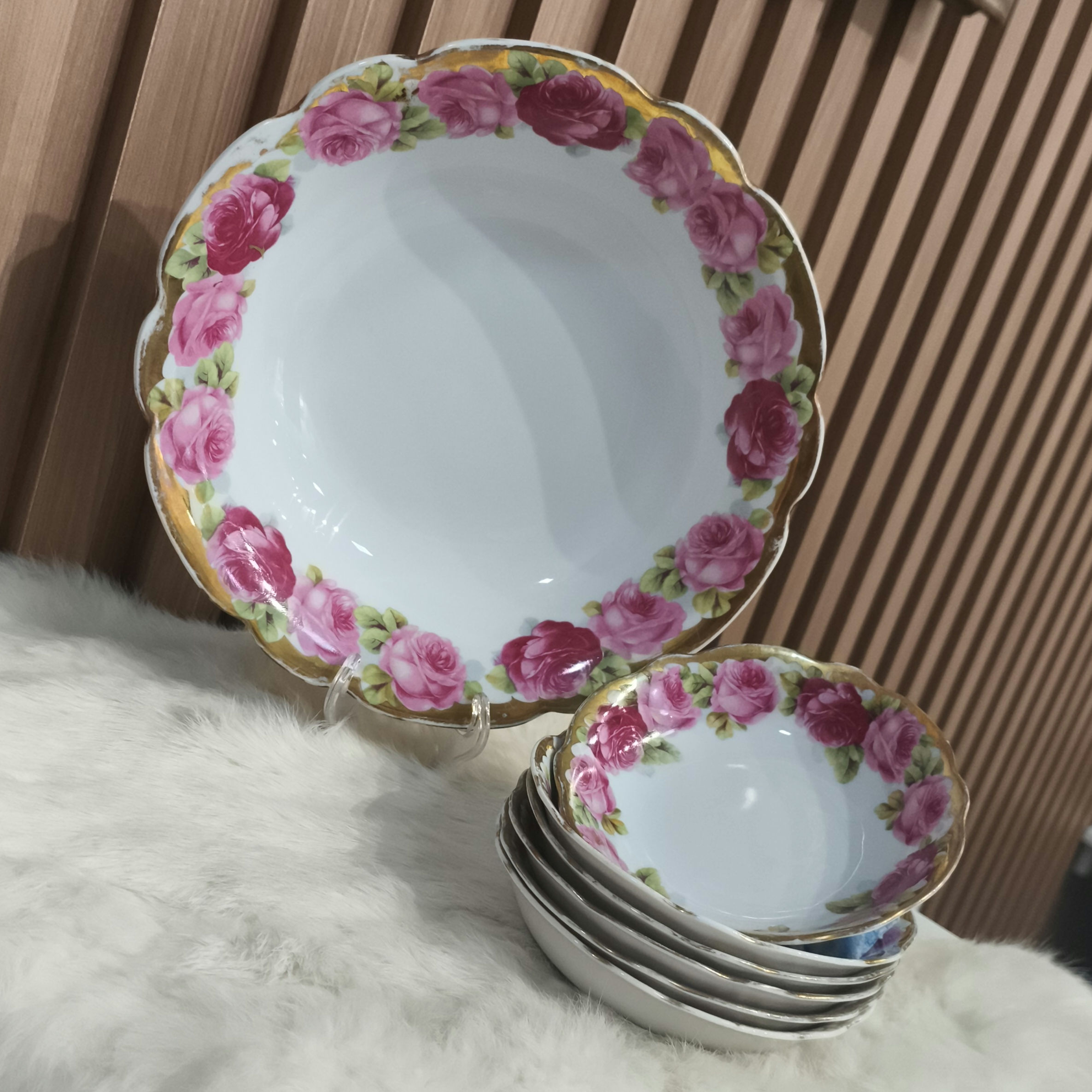 Antigo Conjunto de Porcelana Alemã