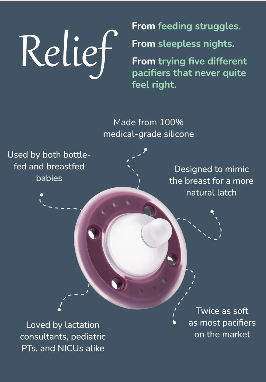 Thumbnail: Ninni Pacifier Petal Pink