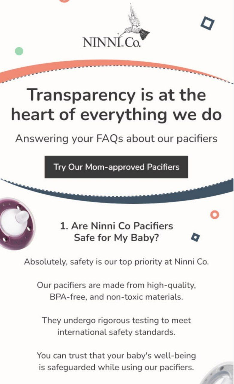 Thumbnail: Ninni Pacifier Petal Pink