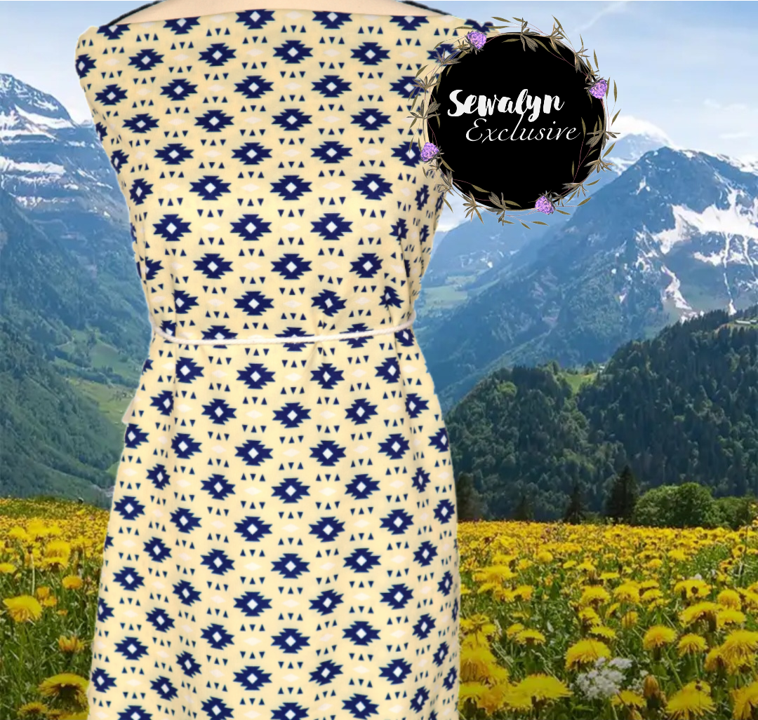 Cloud Poly Sunny Aztec