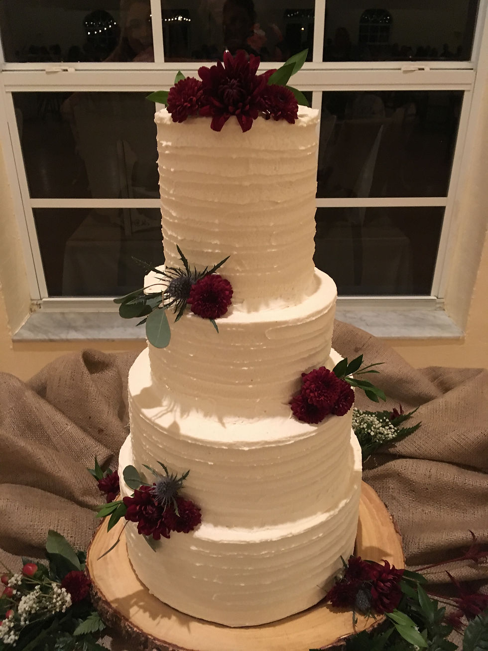 Simple and Beautiful Wedding Cake