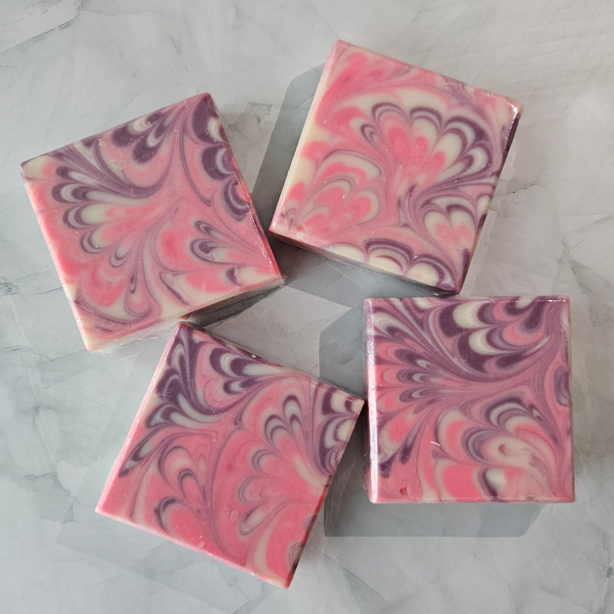 Peacock Swirl Moisturising Olive Marseille Soap