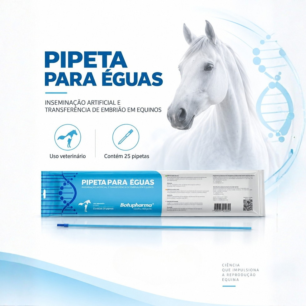 Miniatura: Pipetas Para I.A. e T.E. Em Éguas 25 Unidades - Botupharma