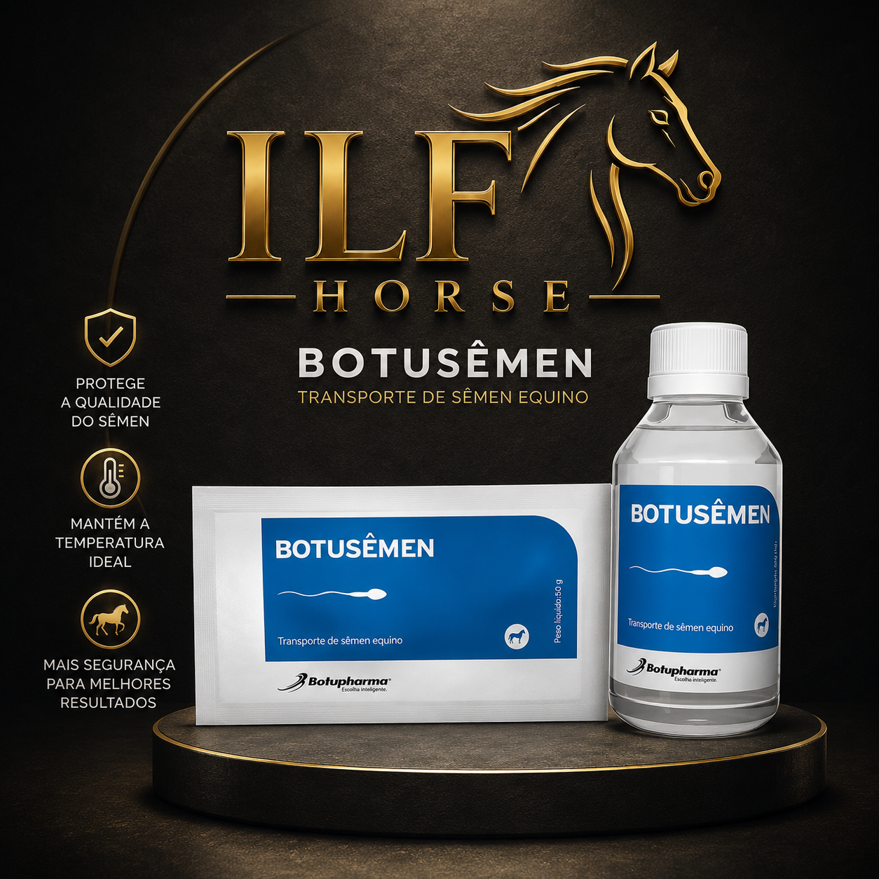BOTUSÊMEN – Transporte de Sêmen Equino | Botupharma