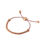 Thumbnail: Links of London Effervescence XS 18kt Rose Gold Vermeil & Pink Cord Bracelet