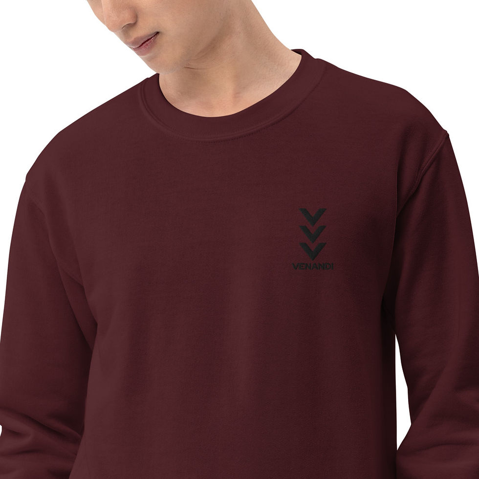Thumbnail: Venandi Unisex Crew Neck Sweatshirt 