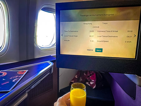Hong Kong to Tokyo