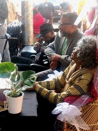 Rev Julius Jackson and Midge Thomas