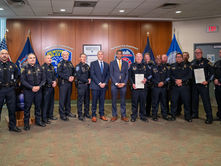 Mayor and County Executive Honor Local Officers on National Law Enforcement Appreciation Day