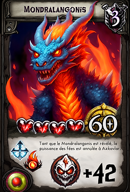 Exemple de monstre Caveloot - Soulstern & Azkovlar - Mondralangonis