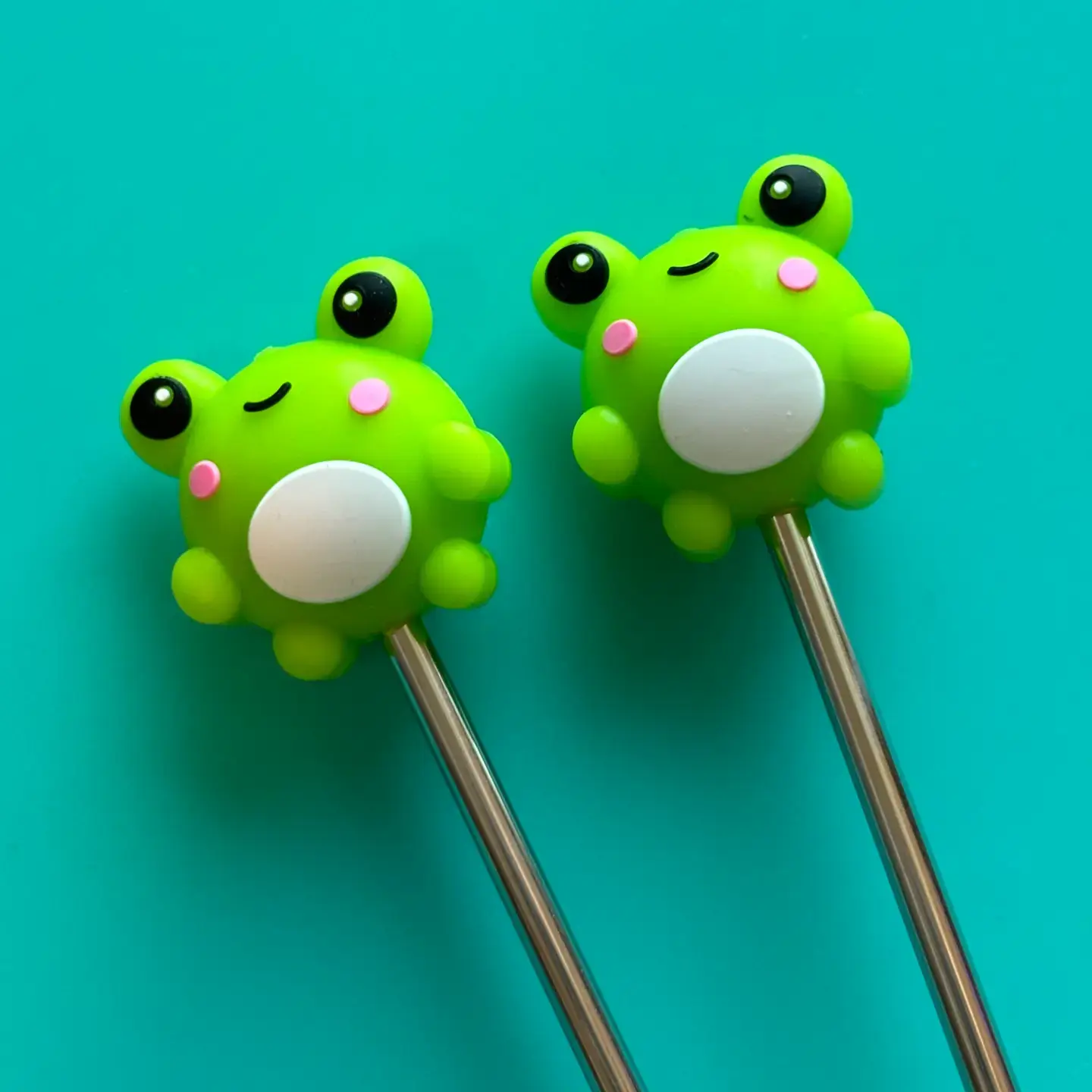 Kawaii Frog Stitch Stoppers