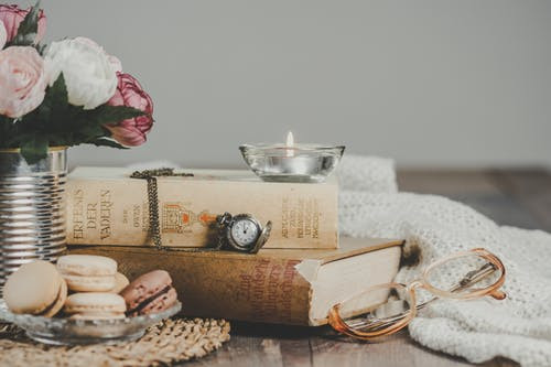 items arranged beautifully